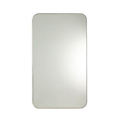 Spiegel in ijzermetaal met verouderd messing H140 cm Caligone AM.PM
