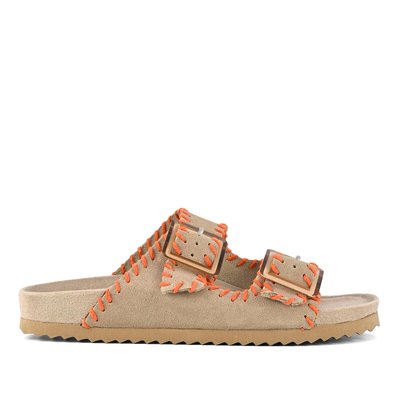 Leren muiltjes met sierstiksels COLORS OF CALIFORNIA 