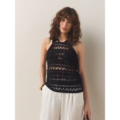 Débardeur à dos nu en crochet NEXT
