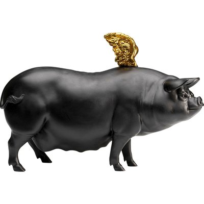 Déco cochon ailes 40cm KARE DESIGN