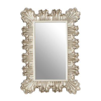 112 x 78cm Rectangular Wall Mirror in Champagne Finish SO'HOME