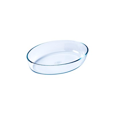 Plat à four ovale en verre 21 x 13 cm - idéal 1 personne PYREX