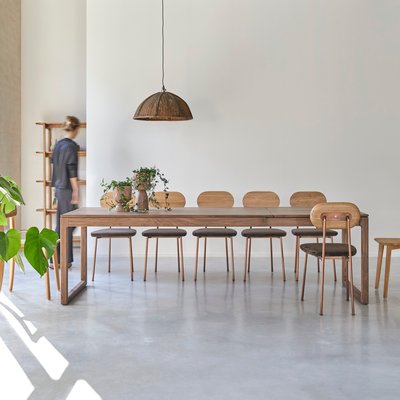 Table extensible en noyer massif 6-12 pers. ARTO TIKAMOON