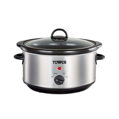 3.5L Stainless Steel Slow Cooker - T16039 TOWER