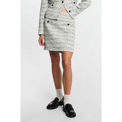 Jupe courte tweed MORGAN