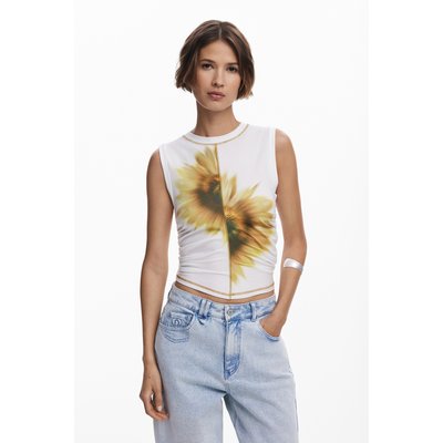 T-shirt tournesol lyocell DESIGUAL