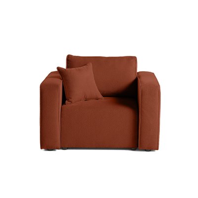 Fauteuil en Velours texturé - TOPAZE LISA DESIGN