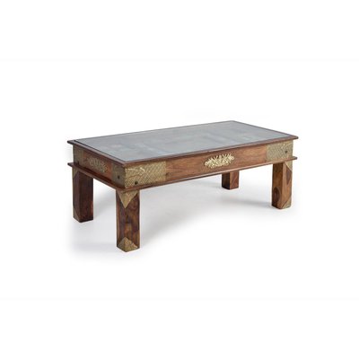 Table basse bronze - PHILOMÈNE DECORATION D’AUTREFOIS