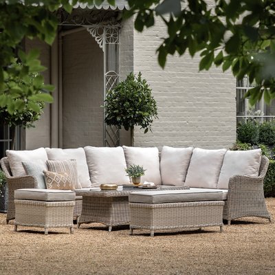 Ashby Corner Dining Set With Rising Table SO'HOME