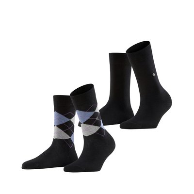Chaussettes Everyday Mix 2-Pack Coton (biologique) Opaque BURLINGTON
