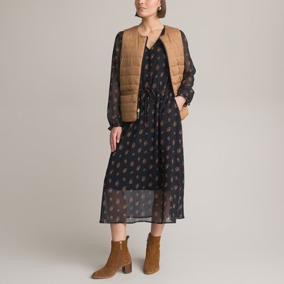 Printed Full Midi Dress ANNE WEYBURN