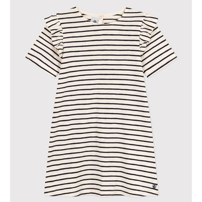 Robe rayée manches courtes PETIT BATEAU