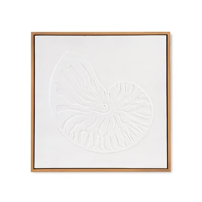 Tableau minimaliste ammonite - LACANAU MAISON AUBERTIN