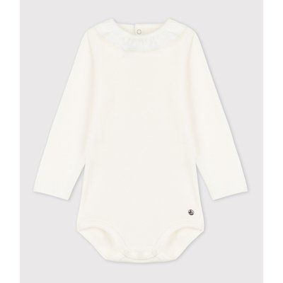 Body maniche lunghe con colletto PETIT BATEAU