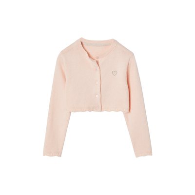 Gilet boléro en maille pointelle VERTBAUDET