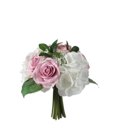 Bouquet de 16 tiges de roses artificielles H24 SIA DECO