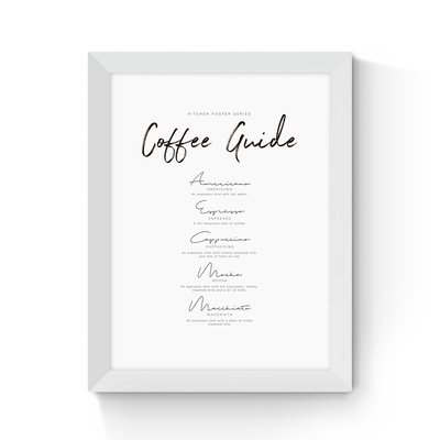Coffee Guide by Rafael Farias EAST END PRINTS
