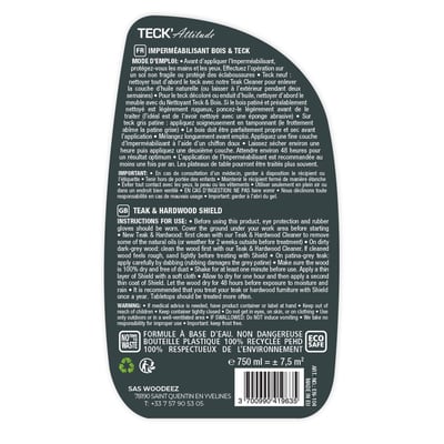 Imperméabilisant bois & teck 750 ml TECK ATTITUDE