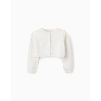 Boléro en Maille avec Détails Ajourés ZIPPY