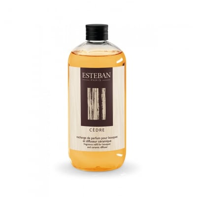 Parfum d'intérieur - Recharge de parfum pour bouquet cèdre 500 ml ESTEBAN