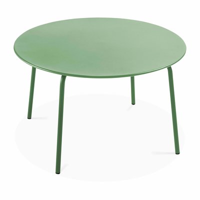 Table de jardin ronde en métal, PALAVAS OVIALA