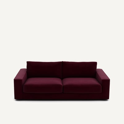 Sofá cama de 3 plazas de terciopelo, Skander AM.PM