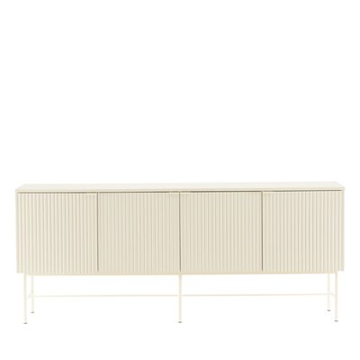Buffet 4 portes en bois et métal L180cm - MOLLY DRAWER