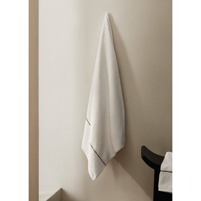 Drap de bain en coton feston brodé MANGO HOME
