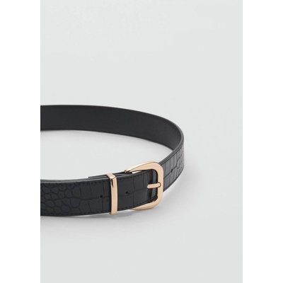 Ceinture effet croco MANGO