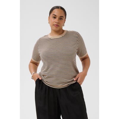 Pullover tricoté KAFFE CURVE