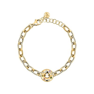 Bracelet en acier et oxyde de zirconium MORELLATO