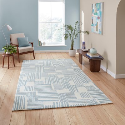 Catherine Lansfield Blocks Modern Abstract Rug CATHERINE LANSFIELD