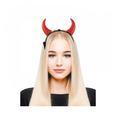 Serre-tête corne diable rouge PARTY PRO