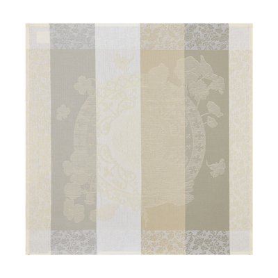 Serviette en Coton, FLEURS GOURMANDES LE JACQUARD FRANCAIS