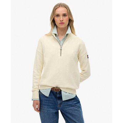Pull ample en maille à col camionneur SUPERDRY