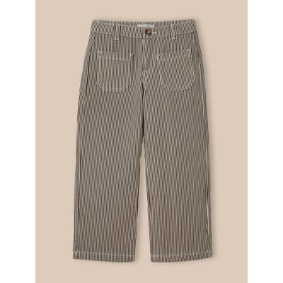 Pantalon droit rayé CYRILLUS