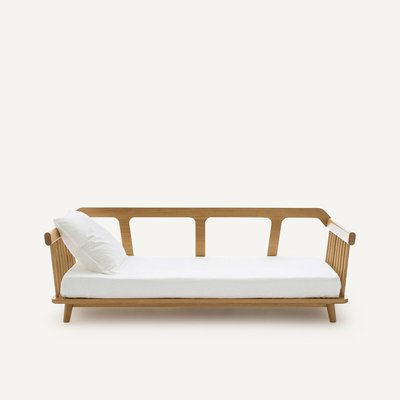 Lit-banquette chêne, Jungling design E.Gallina AM.PM