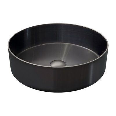 Vasque à poser ronde en acier UNIA ALLIBERT