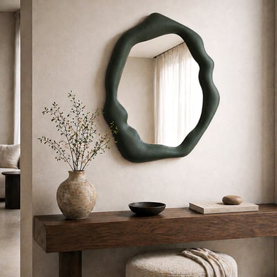 Скульптурное интерьерное зеркало SO'HOME