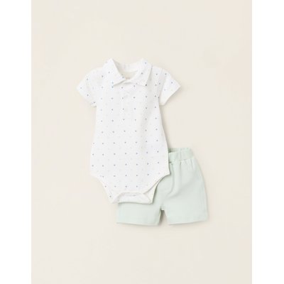 Body avec Motif + Jupe-culotte en Piqué ZIPPY