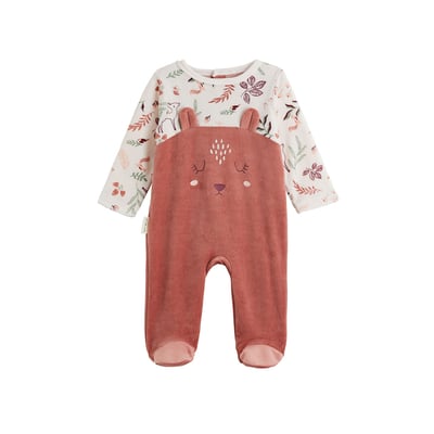 Pyjama bébé en velours Evie PETIT BEGUIN
