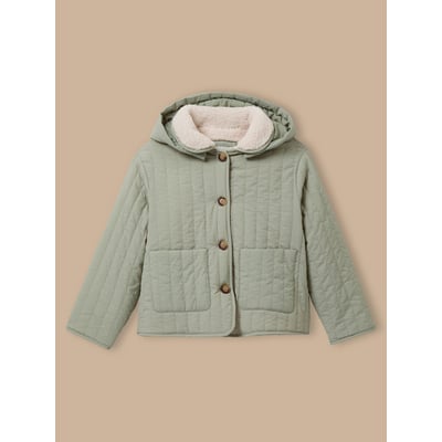 Veste matelassée col sherpa CYRILLUS