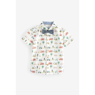 Chemise manche courte nœud papillon, ensemble NEXT