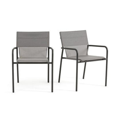 Set of 2 Zory Aluminium Garden Armchairs LA REDOUTE INTERIEURS
