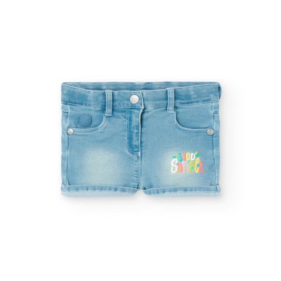 Short en jean maille BOBOLI