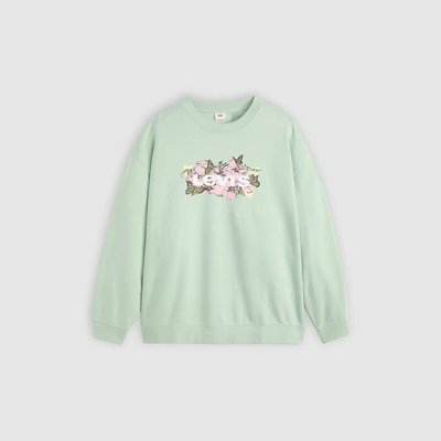 Sweatshirt mit rundem Ausschnitt und Logo LEVI’S PLUS