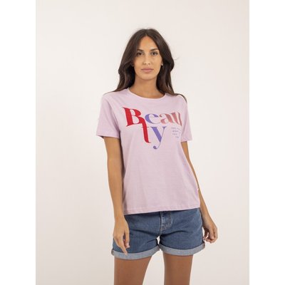 T-shirt Col Rond Message Figuier DONA LISA