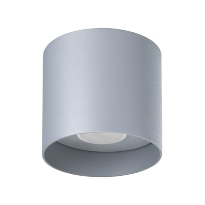 Plafonnier Aluminium Gris GU10 1 Mika EDEN