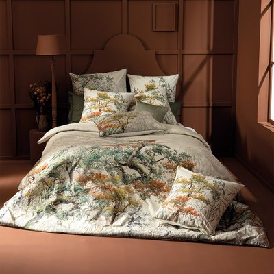 Housse de couette percale de coton lavé BOIS DE MYSTERE GARNIER THIEBAUT