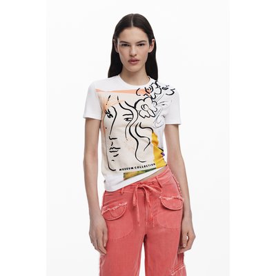 T-shirt Arty visages DESIGUAL